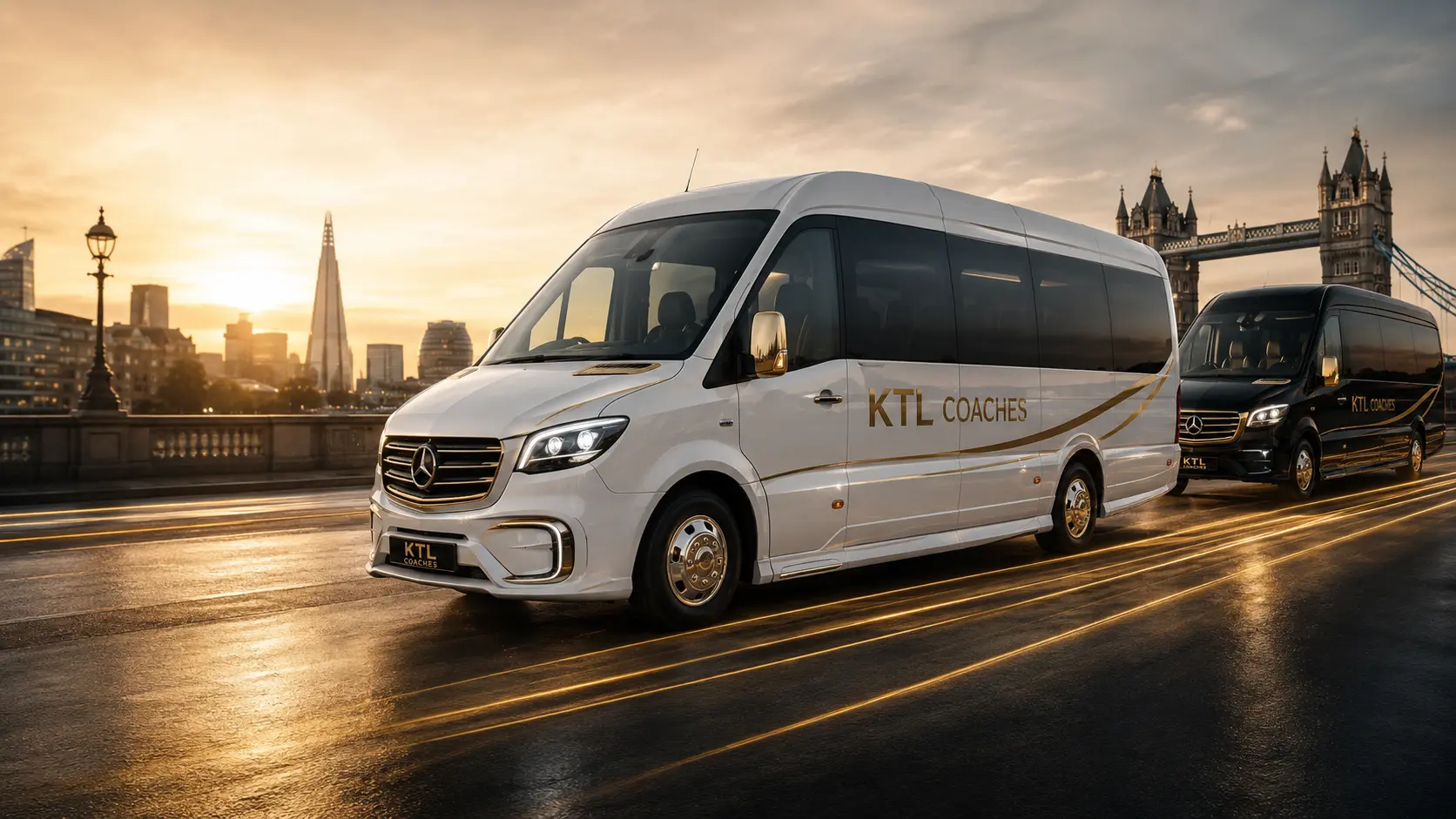 KTL Coaches executive minibuses in London