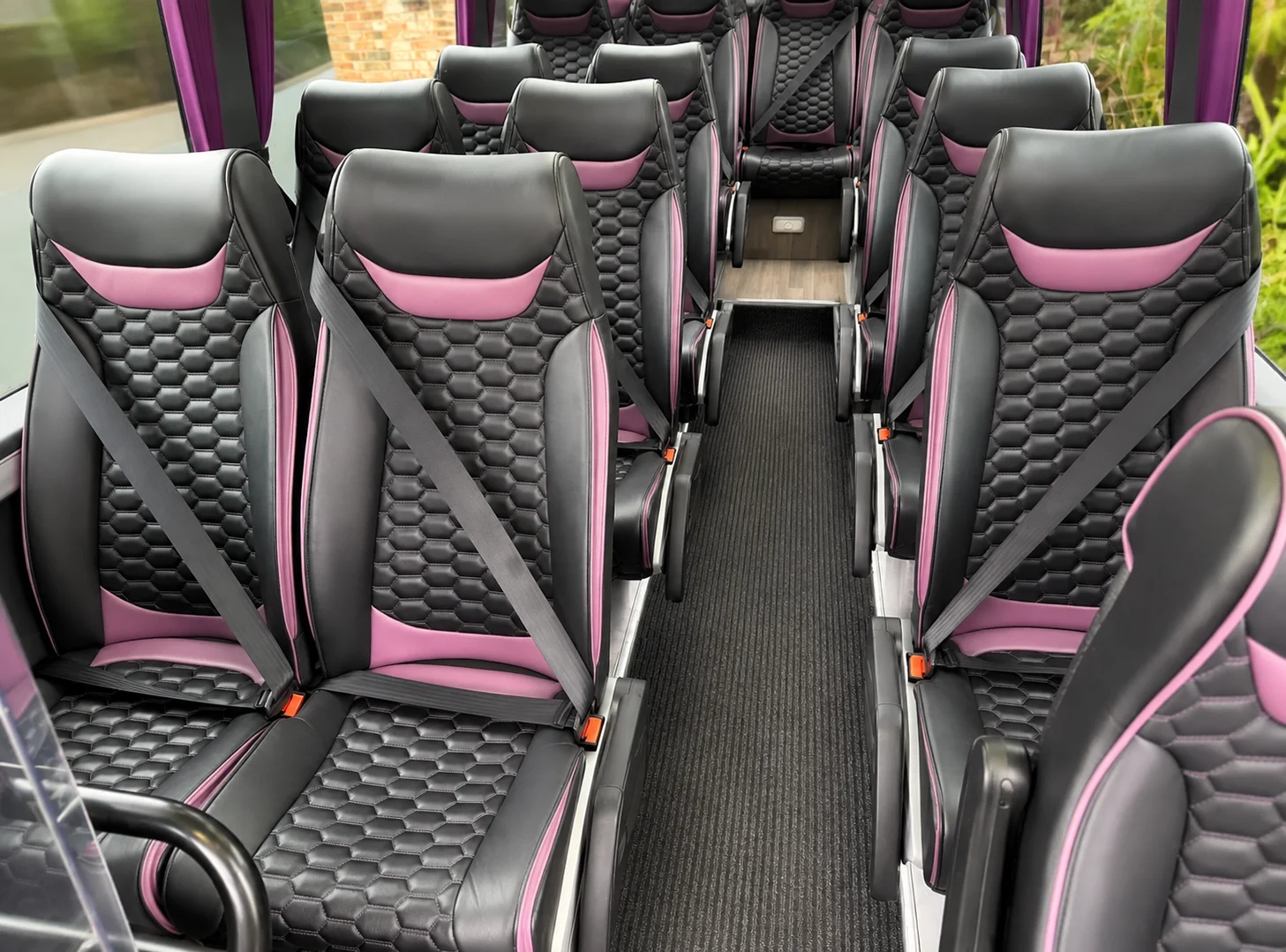 19 Seater Executive Minibus Interior