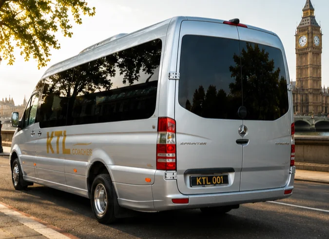 19 Seater Executive Minibus Interior