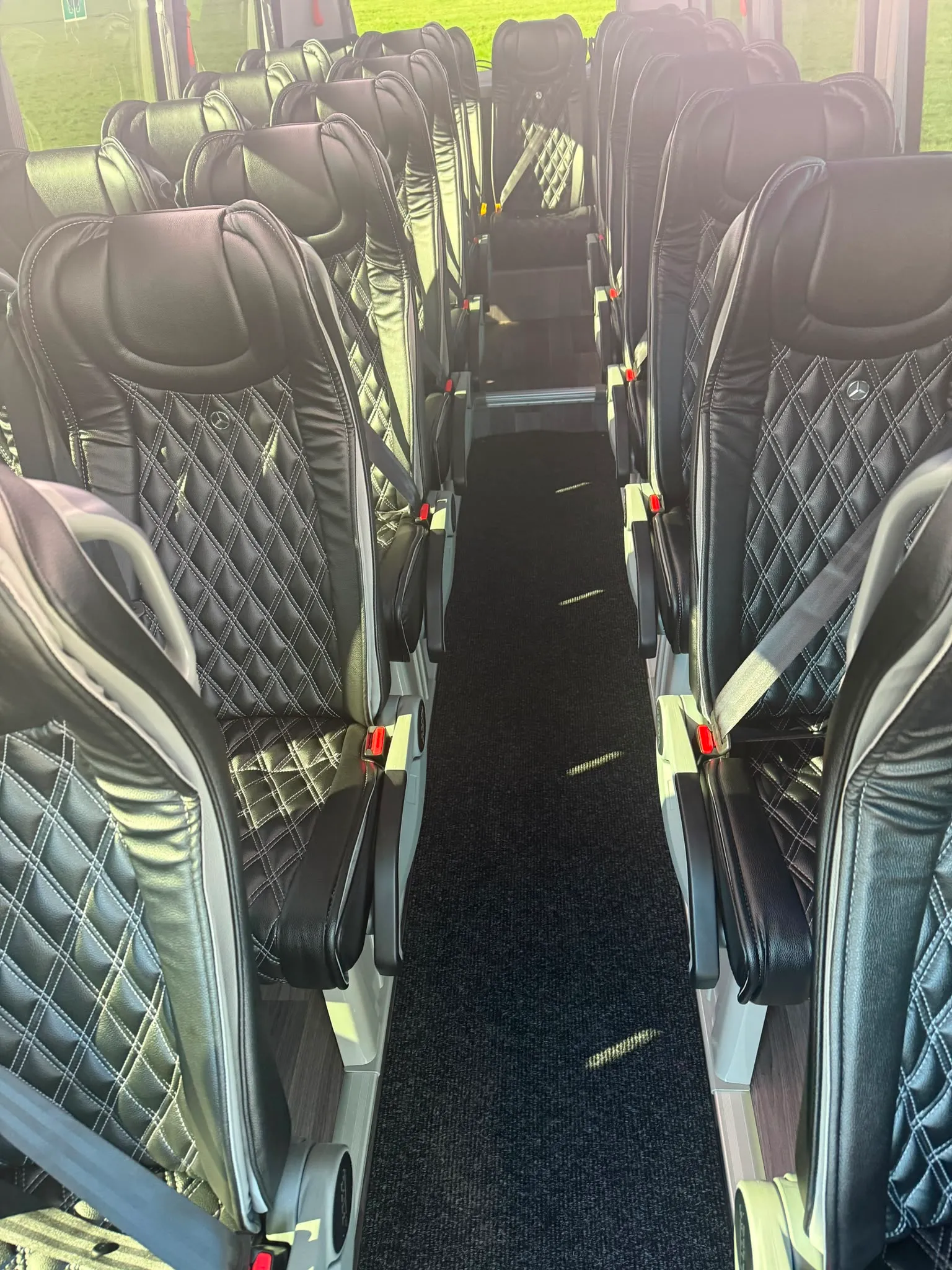 19 Seater Executive Minibus Interior