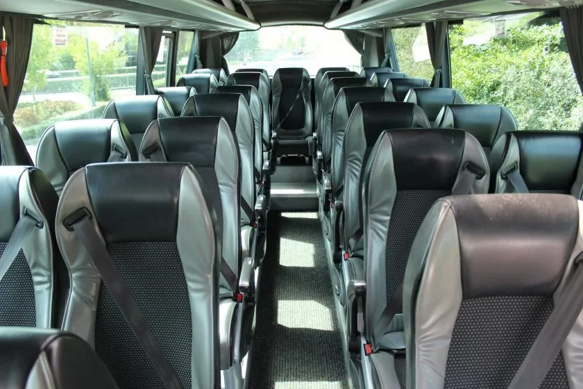 19 Seater Executive Minibus Interior