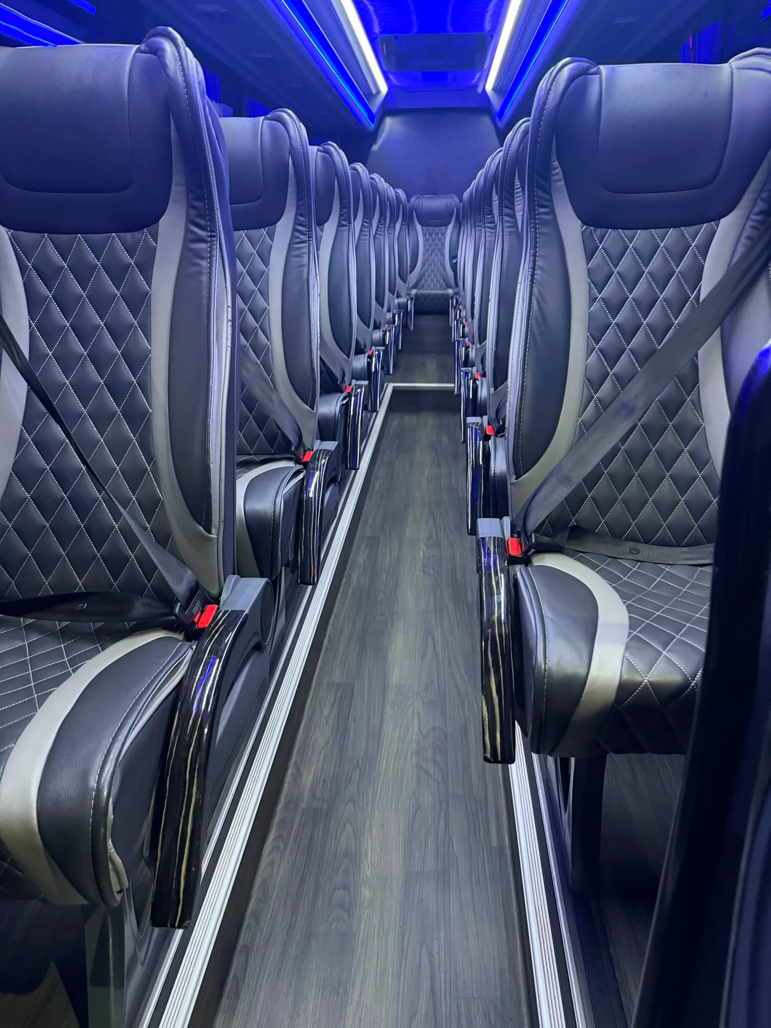 19 Seater Executive Minibus Interior