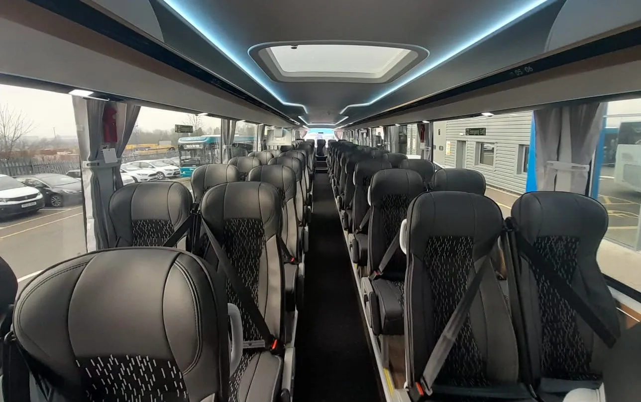 19 Seater Executive Minibus Interior