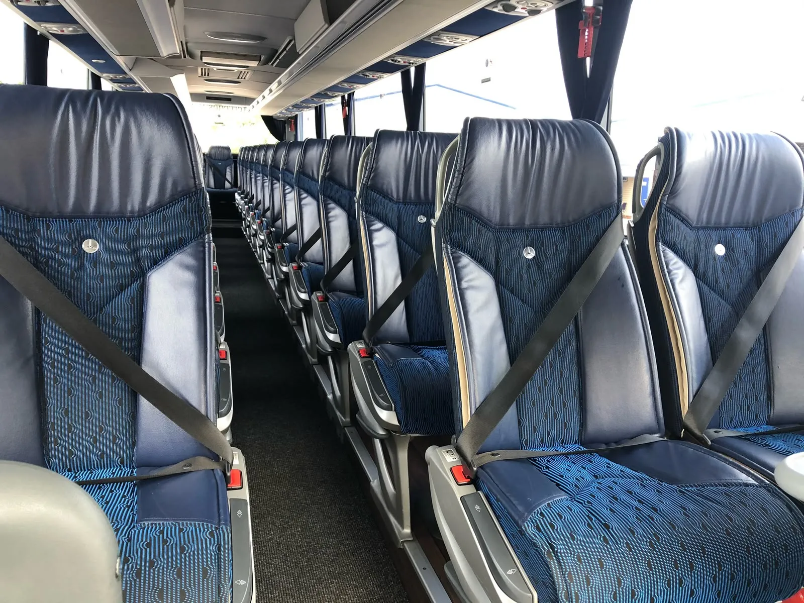 19 Seater Executive Minibus Interior