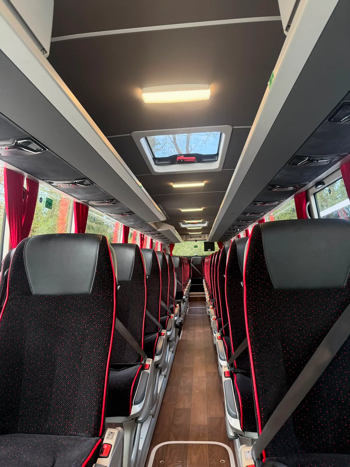 19 Seater Executive Minibus Interior